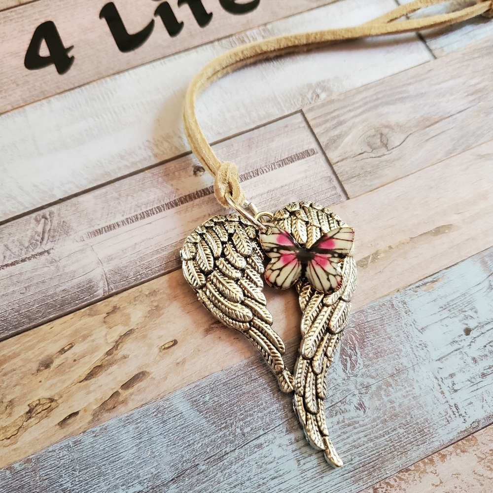 Purse charm Heart Keychain, Keyring, Feather Keychain, Gift Idea for Her…